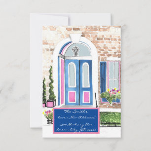 New Address Cards- Add your own Info Thank You Card