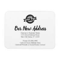 New Address Change with Business Logo