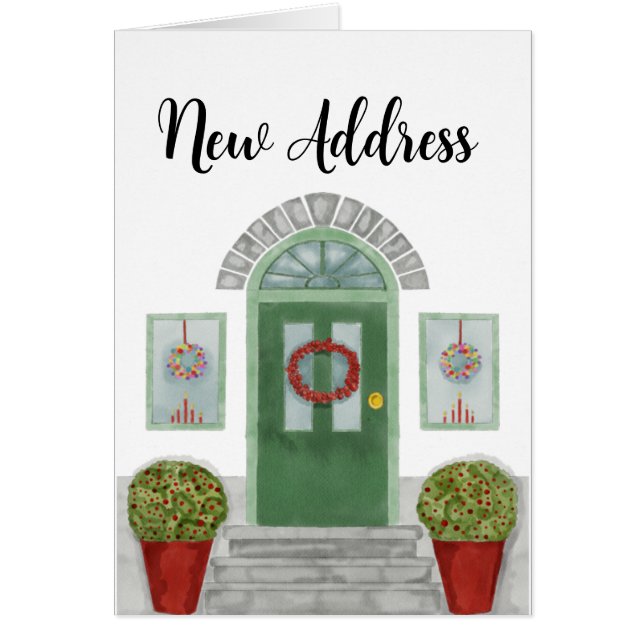 New Address Christmas home (Front)