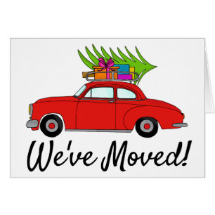 New address Classic Christmas Car