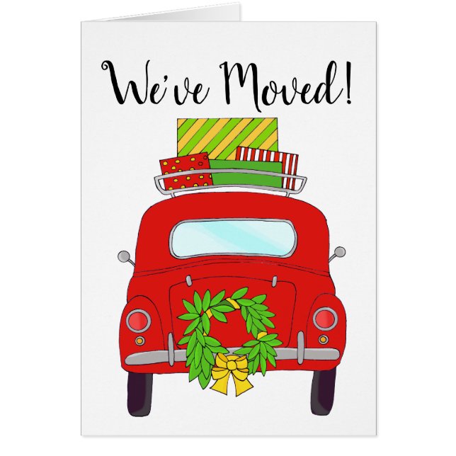 New address Classic Christmas Car (Front)