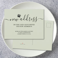 New Address Dog Moving