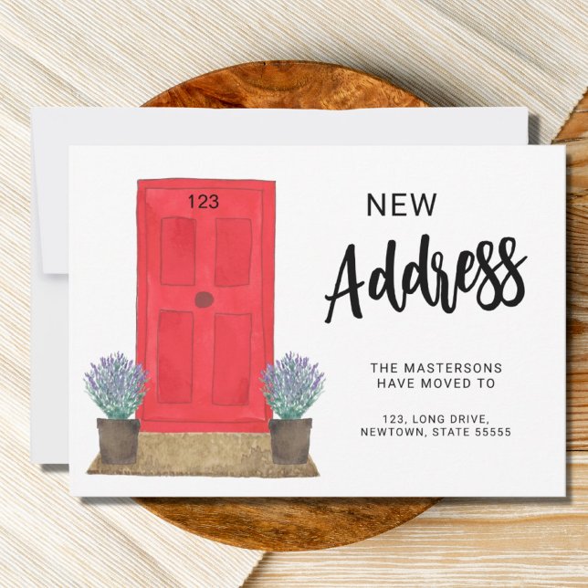 New Address Front Door Moving Announcement (Creator Uploaded)