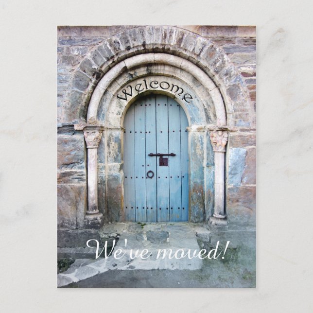 New Address Home or Business Postcard (Front)