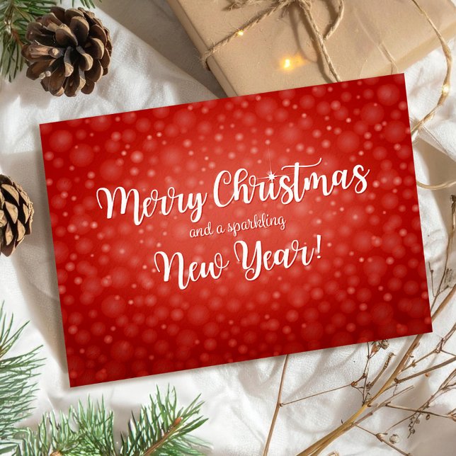 New address Merry Christmas moving announcement Postcard (Creator Uploaded)