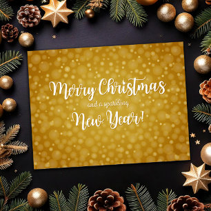 New address Merry Christmas moving announcement Postcard
