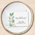 New Address Moving Announcement Mini Card