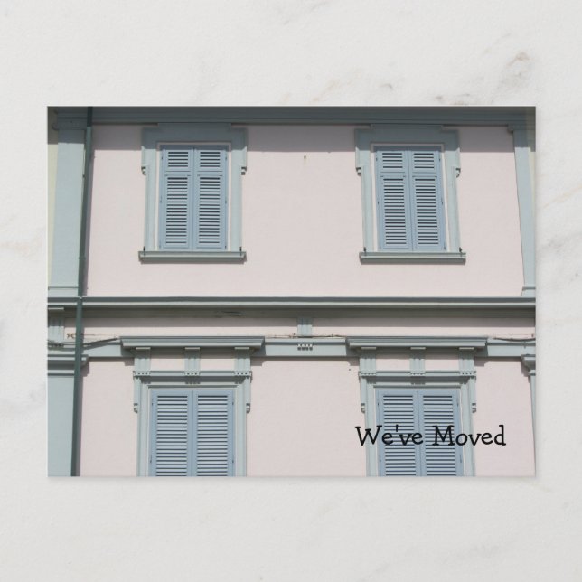 New Address New Home Announcement Postcard (Front)