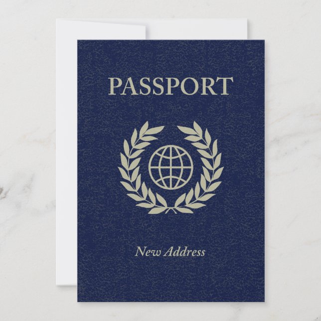 new address passport announcement (Front)