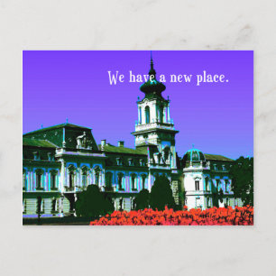 New Address Postcard 'We Have A New Address'