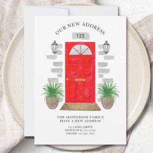 New Address Red Door Announcement