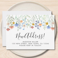 New Address Wildflowers Moving