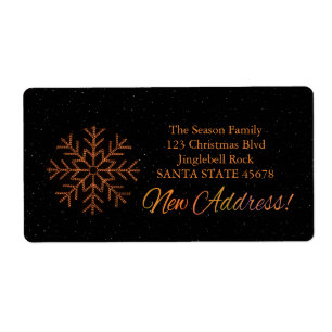 New Address x-mas Crystal Light
