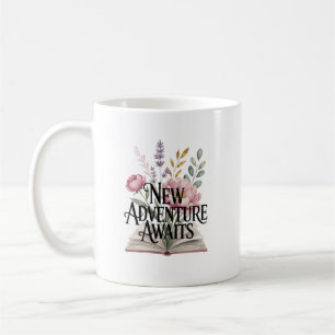 New Adventure Awaits New Job Personalised Coffee Mug