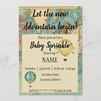 New Adventure Invitation