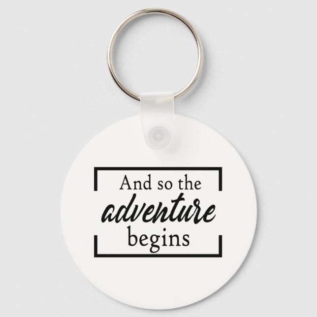 New Adventure Key Ring (Front)