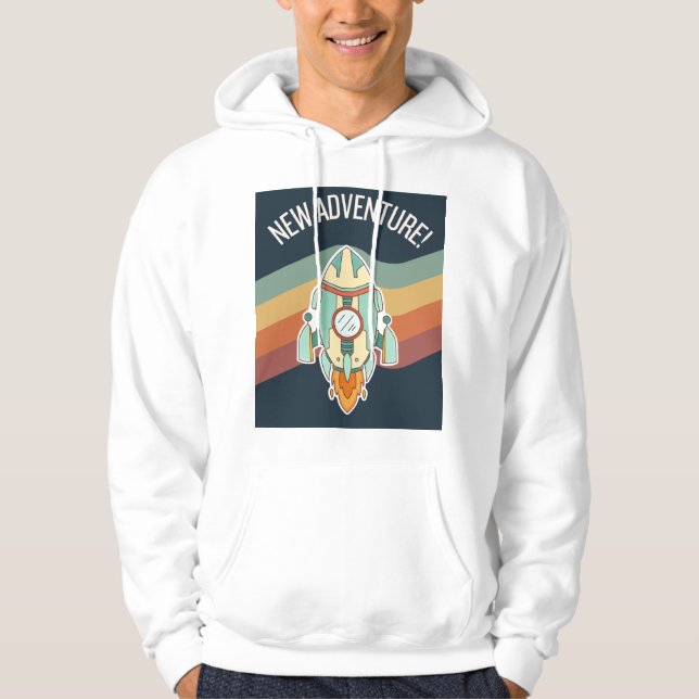 NEW ADVENTURE UNIVERSE  HOODIE (Front)