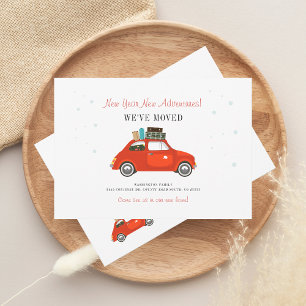 New Adventures Change of Address Moving Announcement