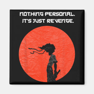 New Afro Samurai Manga Anime Cartoon Tee  Magnet