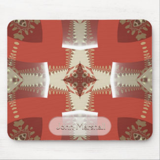 New Age Mediaeval Art w/ Name Mousepad