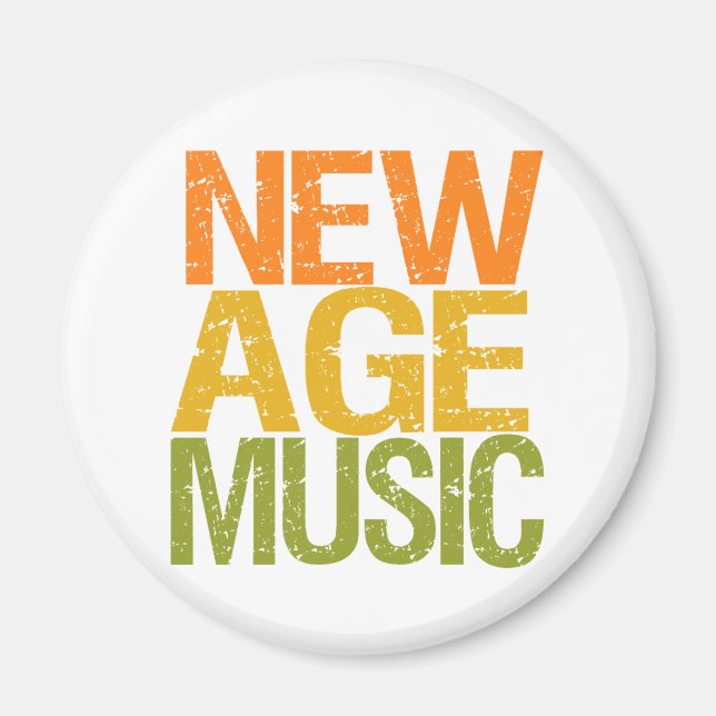 New Age Music magnet (Front)