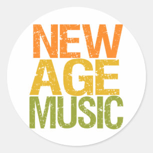 New Age Music Stickers