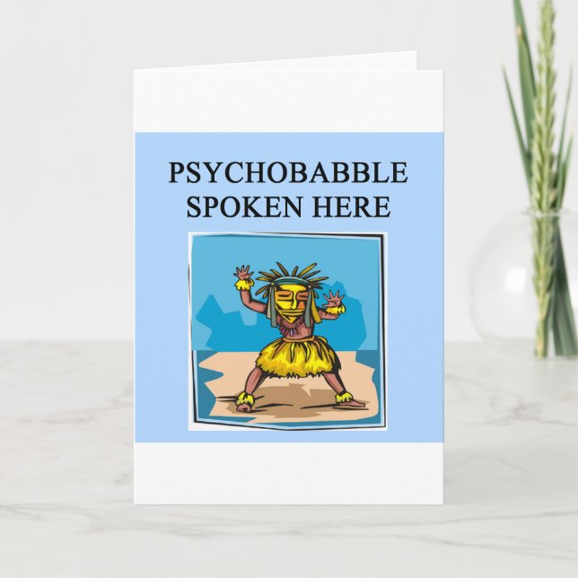 new age psychology design card (Front)