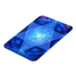 New Age Star of David Magnet