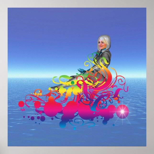 New Age Travel Poster (Front)