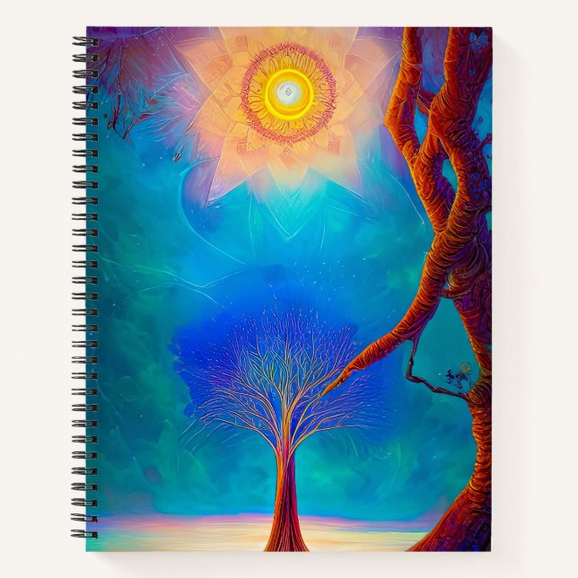 New Age Tree of Life Notebook (Front)