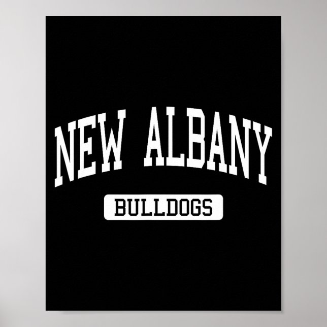 New Albany High School Hs New Albany In Varsity Sr Poster (Front)