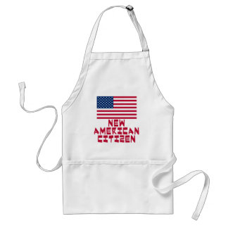 New American Citizen with American Flag Standard Apron