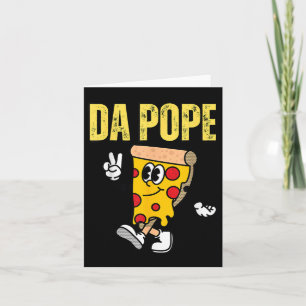 New American Pope Us Pope Leo Xiv Pizza Card