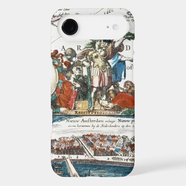 NEW AMSTERDAM, 1673 Case-Mate iPhone CASE (Back)