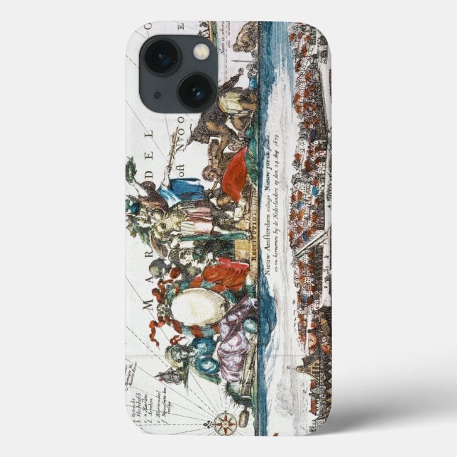 NEW AMSTERDAM, 1673 Case-Mate iPhone CASE (Back)