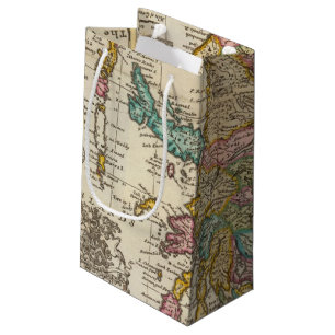 New and correct map of Scotland and the Isles Small Gift Bag