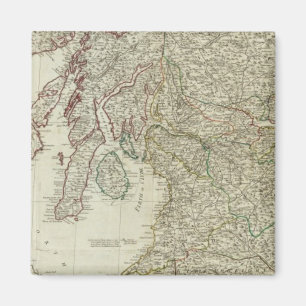 New and correct map of Scotland Magnet