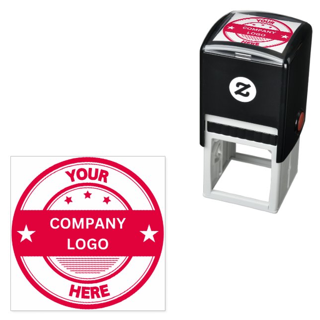 NEW! Approved! Self Inking Stamp - Red ink (In Situ)