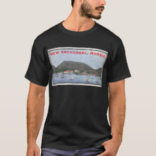 New Archangel, Russia Historical Painting T-Shirt