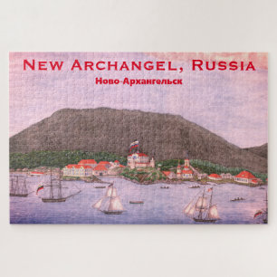 New Archangel, Russia (Sitka) Painting Jigsaw Puzzle