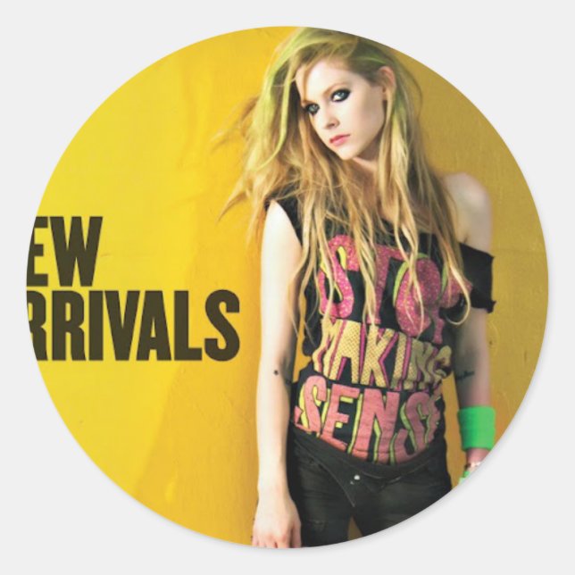 New arrival classic round sticker (Front)