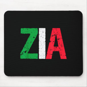 New Aunt Italian Zia Italian American Aunt Gift Mouse Pad
