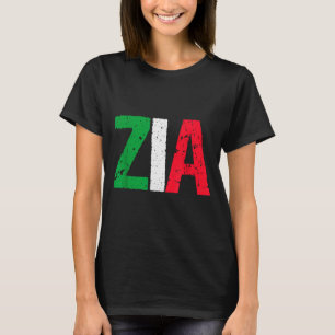 New Aunt Italian Zia Italian American Aunt Gift T-Shirt