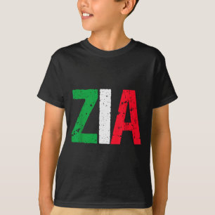 New Aunt Italian Zia Italian American Aunt Gift T-Shirt