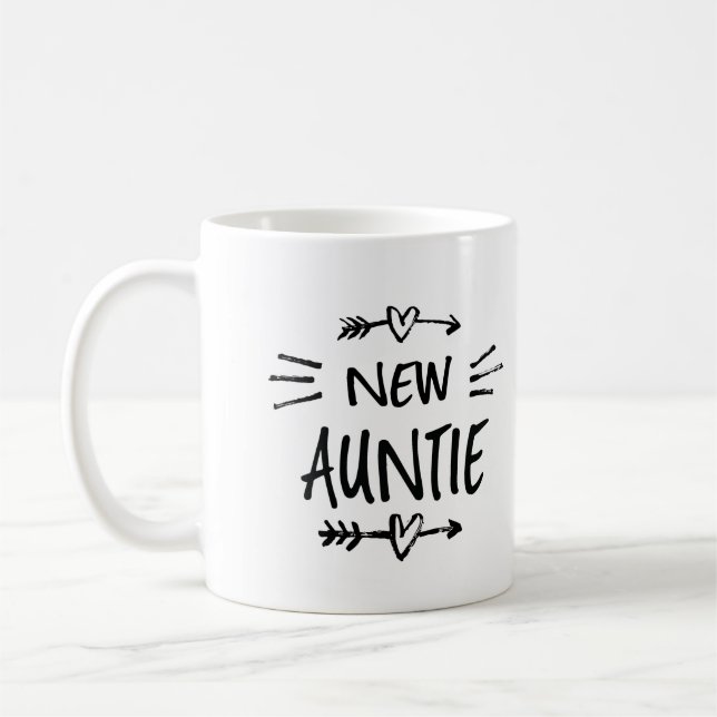 New Auntie Coffee Mug (Left)