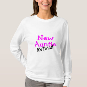New Auntie Its Twins T-Shirt