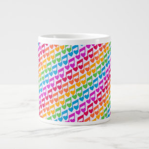 New Awesome Rainbow Notes Large Coffee Mug