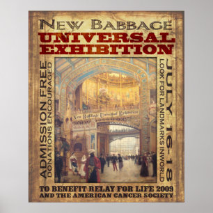 New Babbage Universal Exhibition Poster