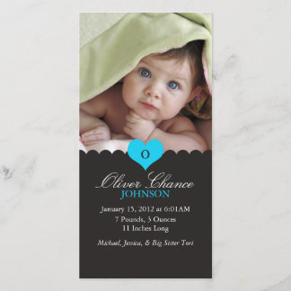 New Baby Birth Announcement