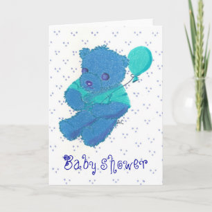 New Baby Boy , Baby shower Card
